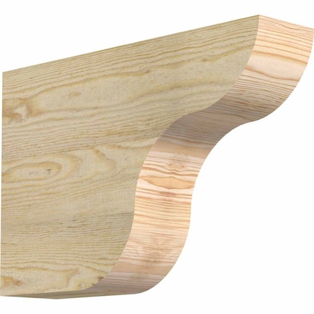Ekena Millwork Carmel Rough Sawn Rafter Tail, Douglas Fir, 4"W x 12"H x 18"L RFT04X12X18CAR00RDF